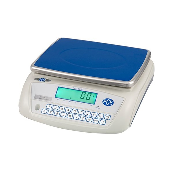 Pce Instruments Benchtop Scale, Up to 30,000 g / 30.0 kg / 66.0 lb PCE-WS 30 - main